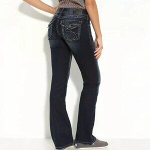 Silver Jeans Suki Surplus Flap Pocket 33 x 28